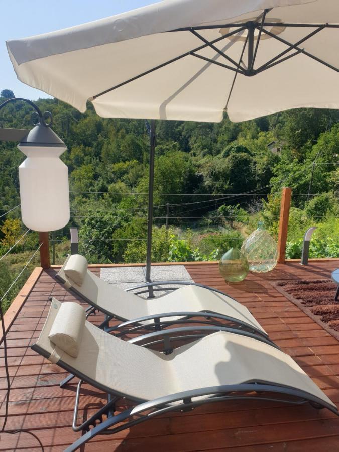 Maison De Village Avec Piscine Au-Dessus Des Cinque Terre Madonna del Trezzo ภายนอก รูปภาพ